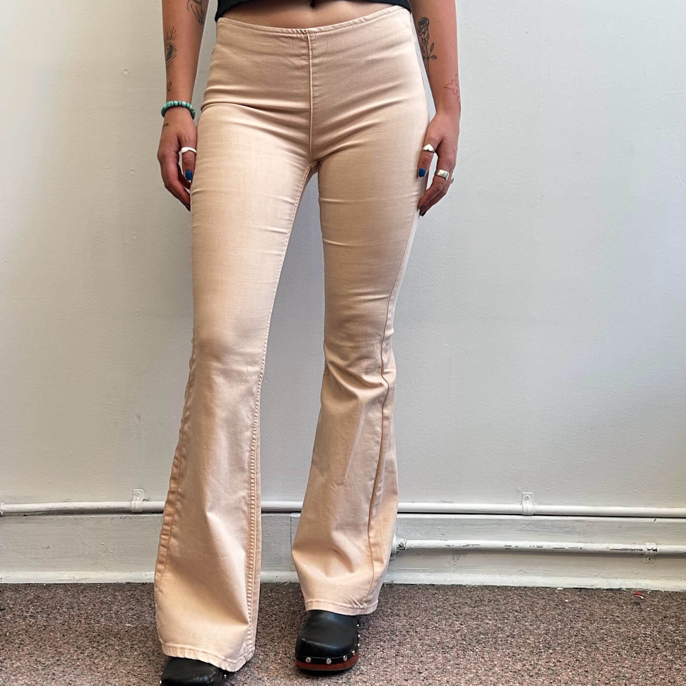 Flare pants free people on sale