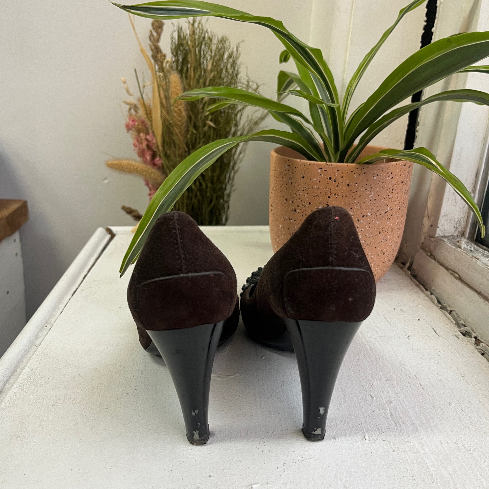Tods suede pumps cheap